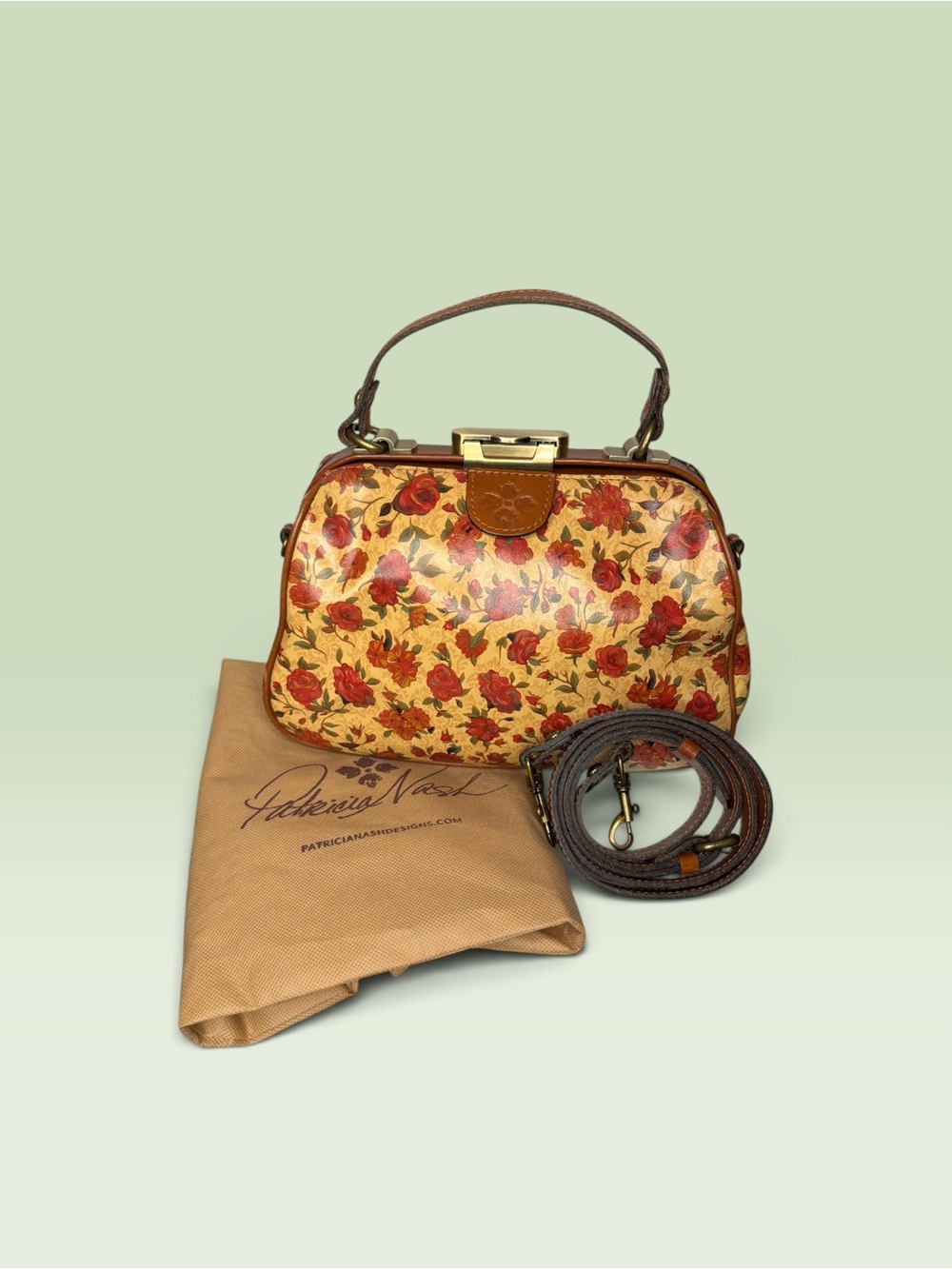 Patricia Nash Cassini Frame Satchel